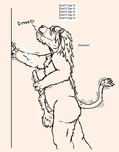 Animal noises, anthro - artwork by bot