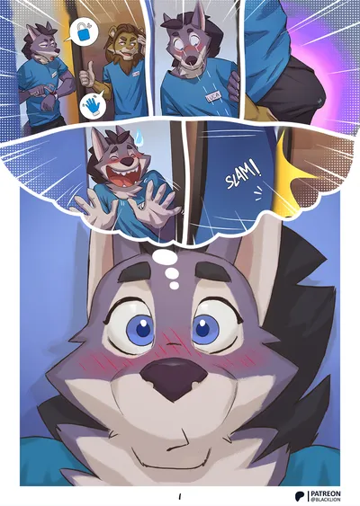 Anthro, blush - artwork by lion21