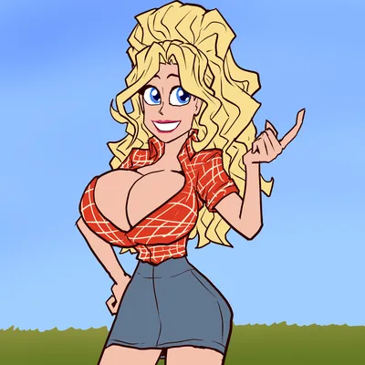 1girls, big ass - artwork by jon freeman