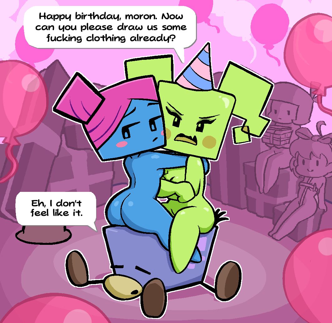 Mimi (super paper mario) — artwork by squogs