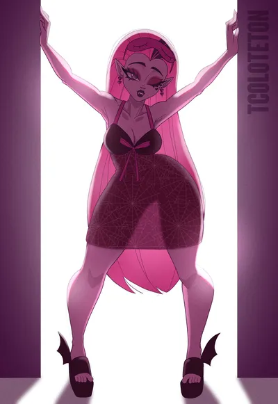 Draculaura - artwork by tecoloteton
