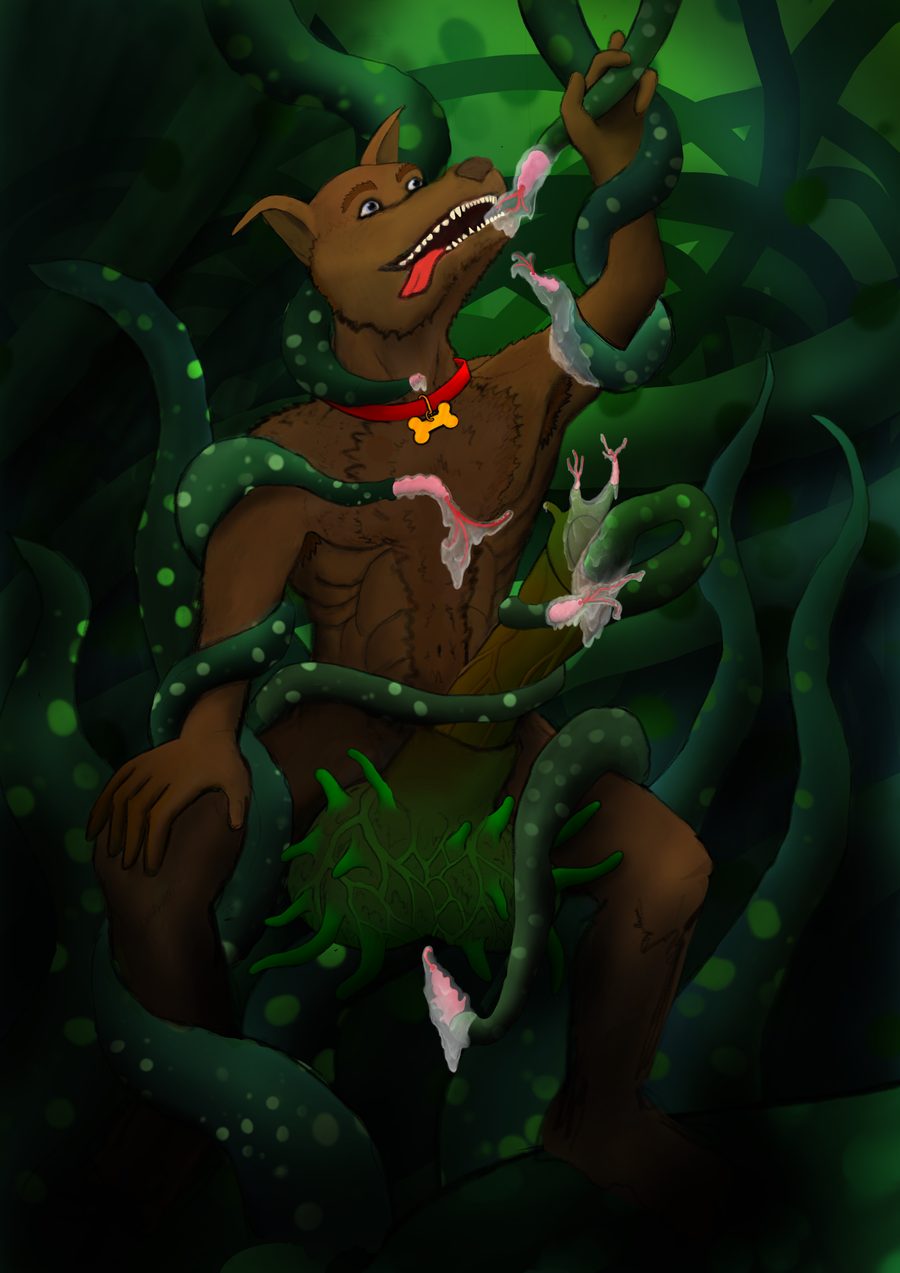 Parasite - artwork by bot