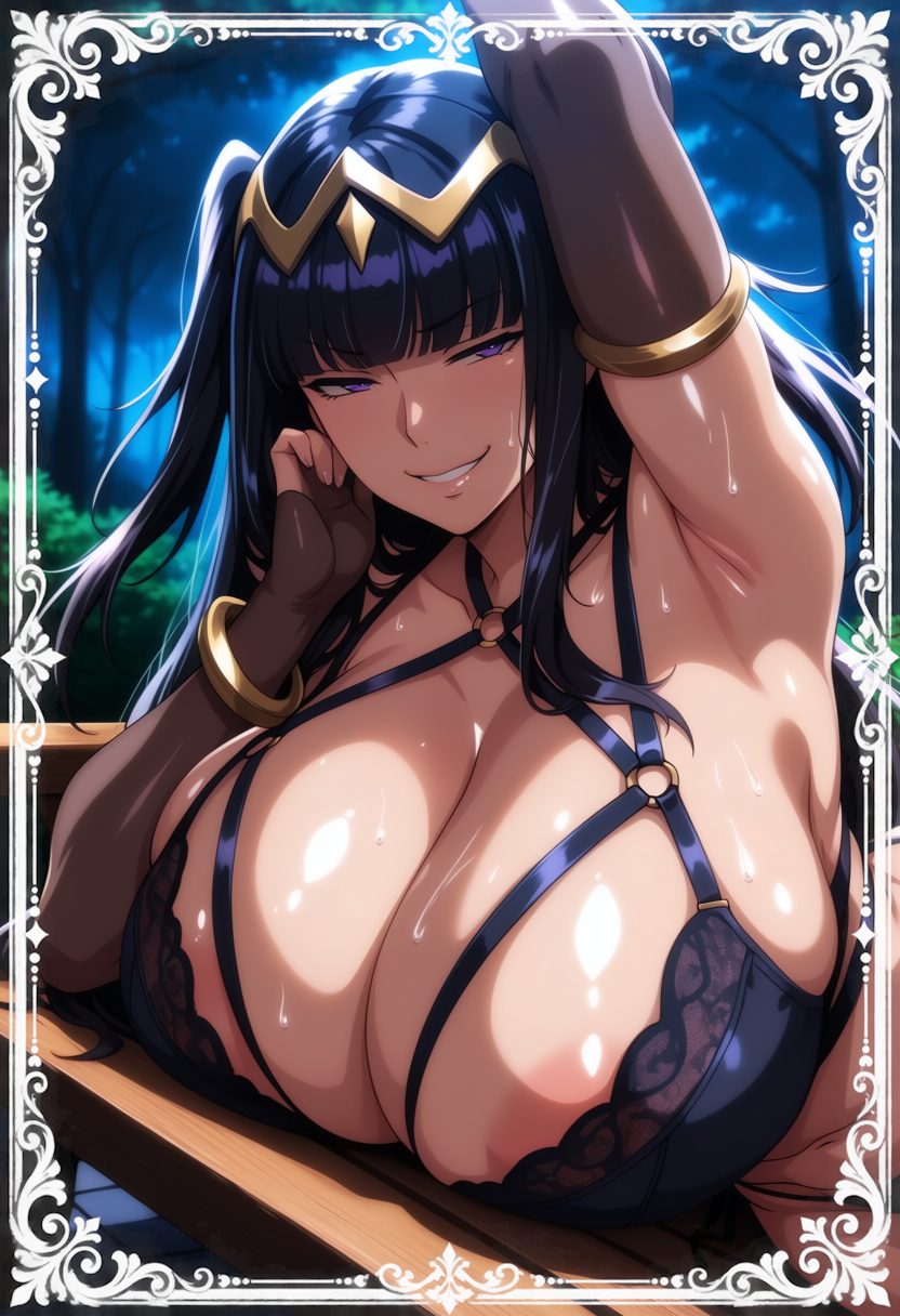 Tharja (fire emblem) - artwork by gaddariat