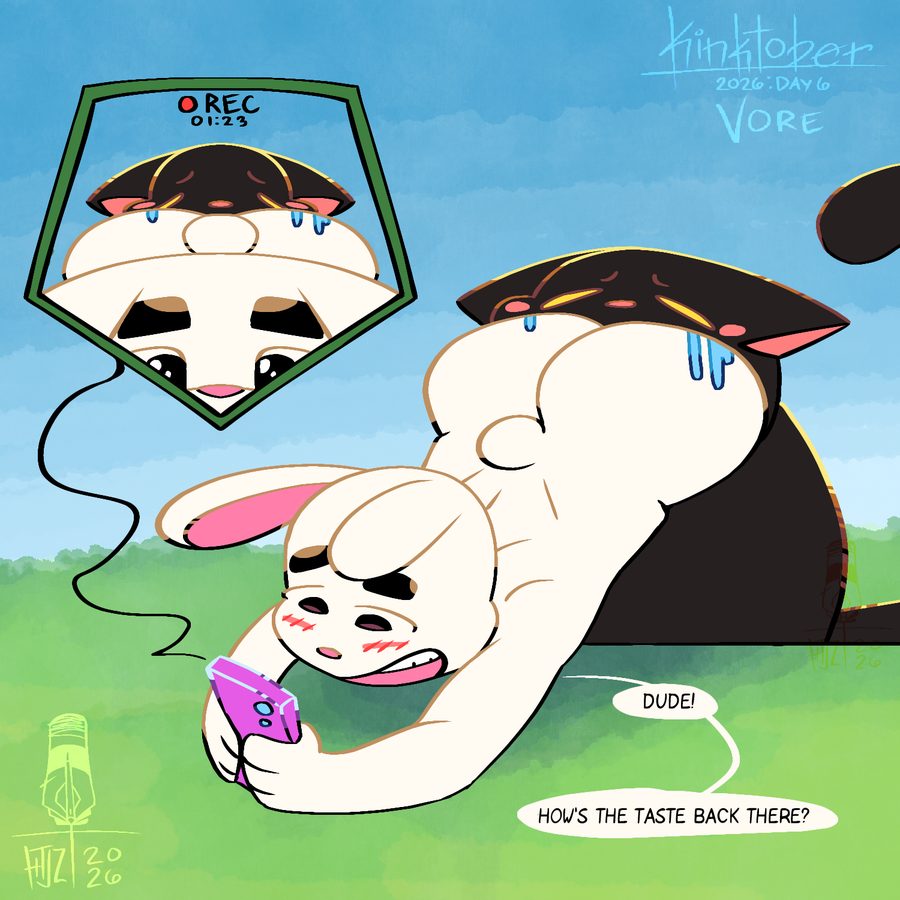 Blush, bodily fluids - artwork by bot
