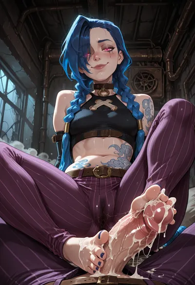 Arcane jinx - artwork by futarush