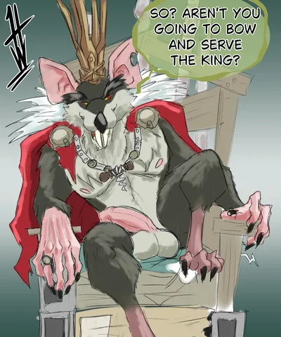 Rat king (deadlock) - artwork by hikaristar art