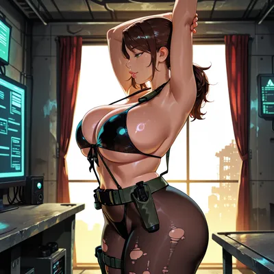 Quiet (metal gear) - artwork by Zylari