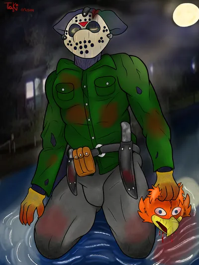 Jason voorhees - artwork by bot