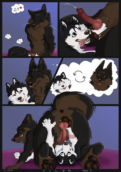 69 position, all fours - artwork by gthusky