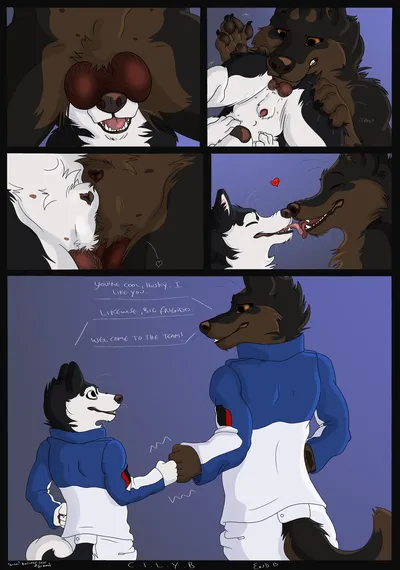 Animal genitalia, anthro - artwork by gthusky