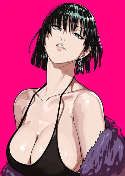 Fubuki (one-punch man) - artwork by mikeypieart