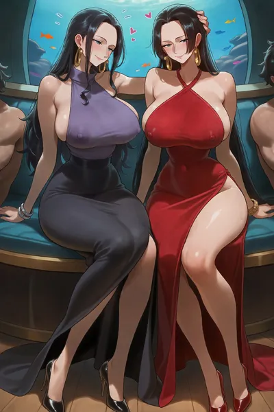 Boa hancock - artwork by OppaiOasis