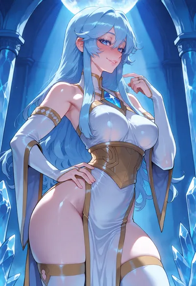 Elfaria albis serfort - artwork by BlazeBeauty