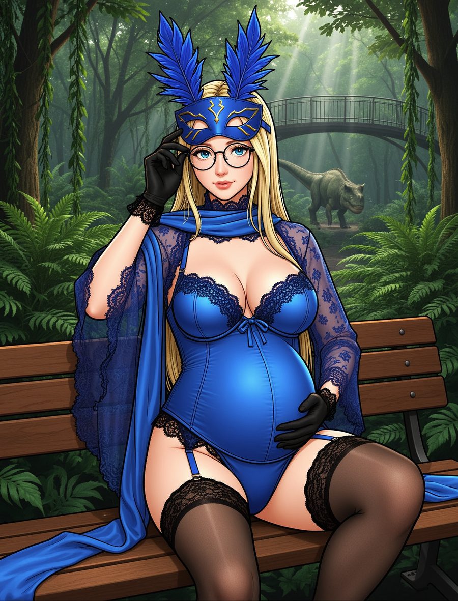 Blue mage - artwork by keroquack