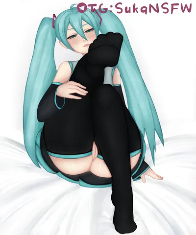 Hatsune miku - artwork by sukq