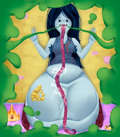 Marceline abadeer - artwork by the snow irbis