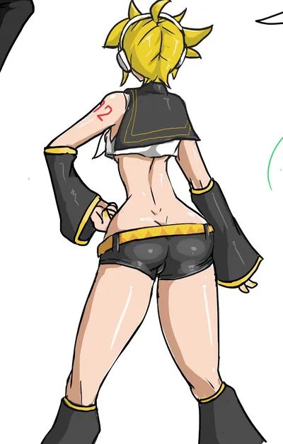 Kagamine len - artwork by sega miku