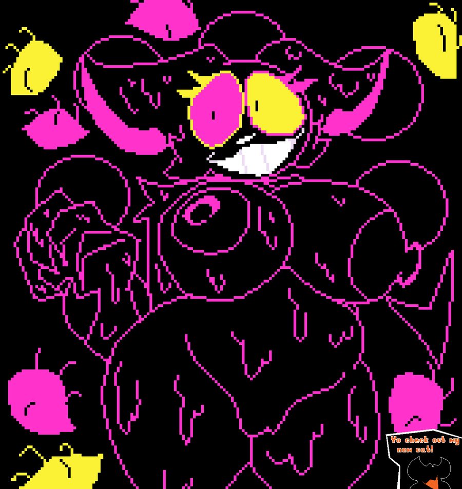 Friend (deltarune) - artwork by chaoticdream