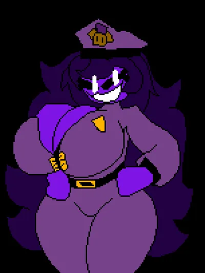 Purple girl - artwork by chaoticdream