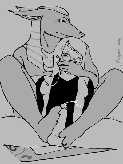 Anubis - artwork by bot