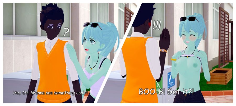 Oz (monster prom) - artwork by Prances