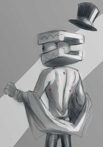 Caine (tadc) - artwork by maidthing