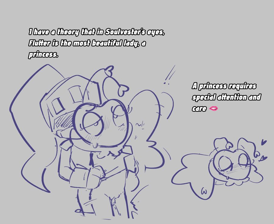Flutter (dandy's world) - artwork by cowacase (artist)