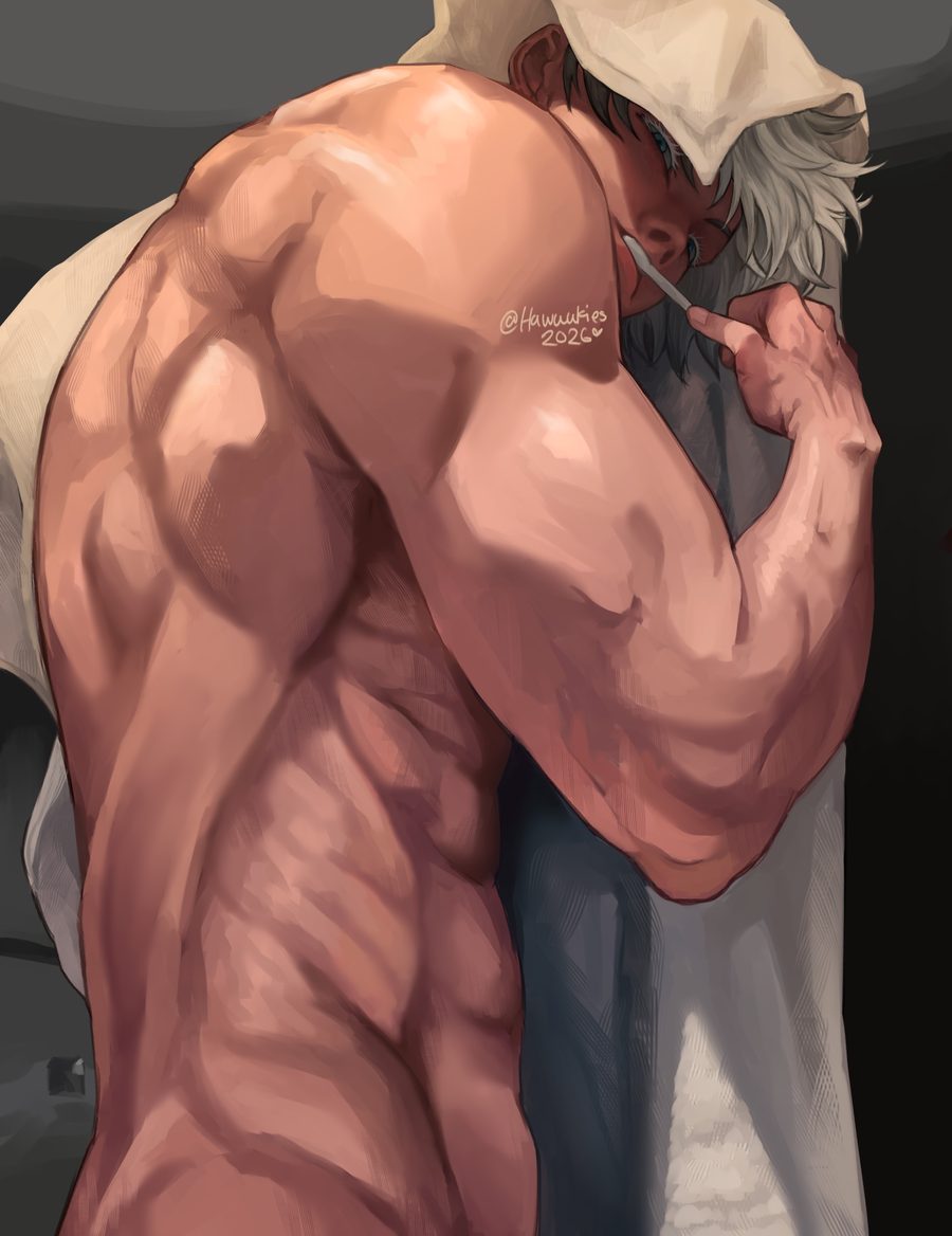 Gojou satoru - artwork by notNPC