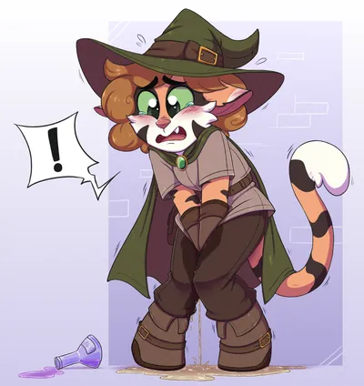 Anthro, blush - artwork by kinky spy