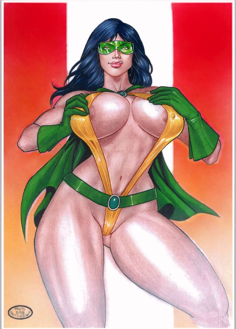 Phantom lady - artwork by rudimar patrocinio