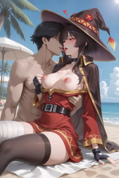 Megumin — artwork by animevixens