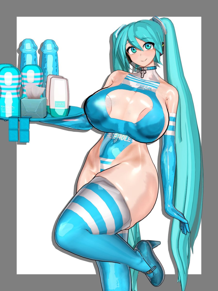 Hatsune miku - artwork by idohori people
