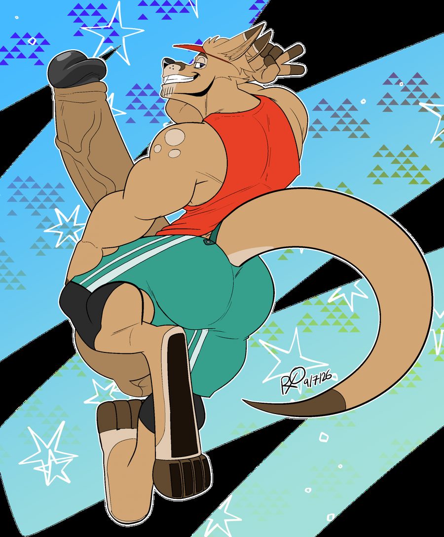 Anthro, balls - artwork by rxq