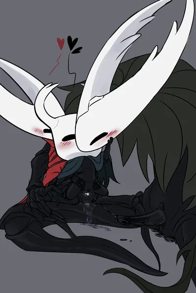Hollow knight (character) - artwork by queenofdoom