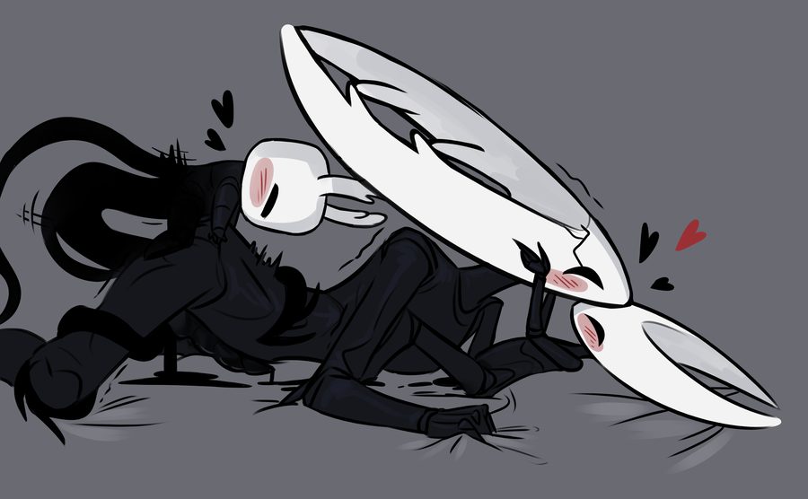 Hollow knight (character) - artwork by queenofdoom