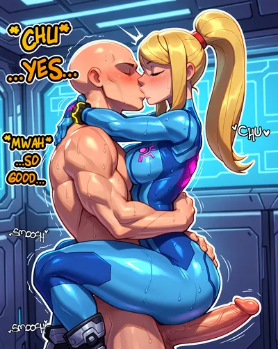 Samus aran - artwork by rampa69