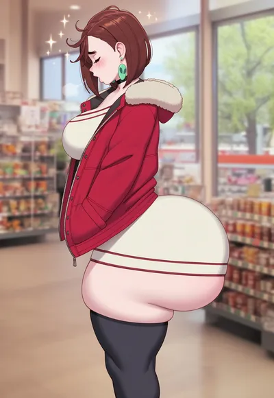 Ayase momo - artwork by creamy ai