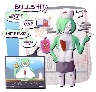 Gardevoir — artwork by leafrake