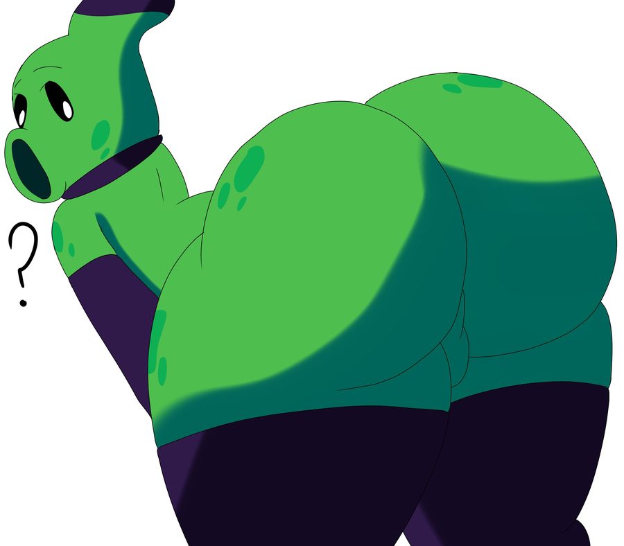 Peashooter (pvz) - artwork by futballing