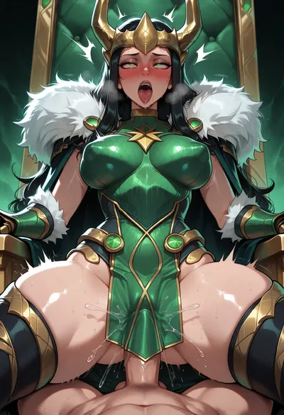 Lady loki - artwork by BlazeBeauty