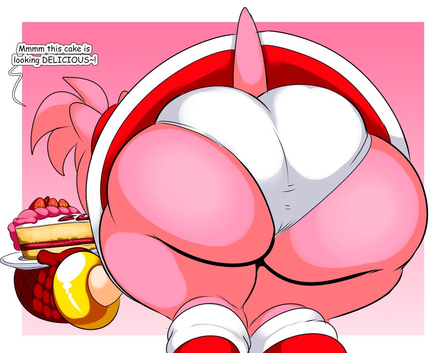 Amy rose - artwork by denizen1414