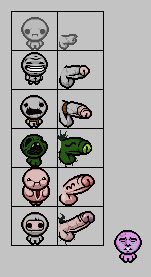 Envy (the binding of isaac) - artwork by GrandBro64