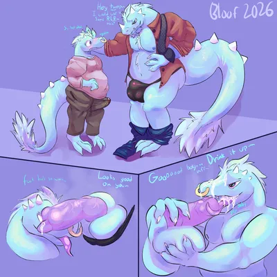 Unnamed character - artwork by bloof (artist)