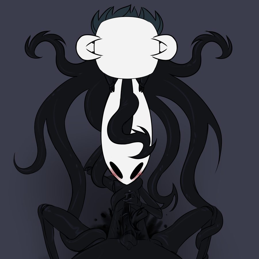 Hollow knight (character) - artwork by queenofdoom