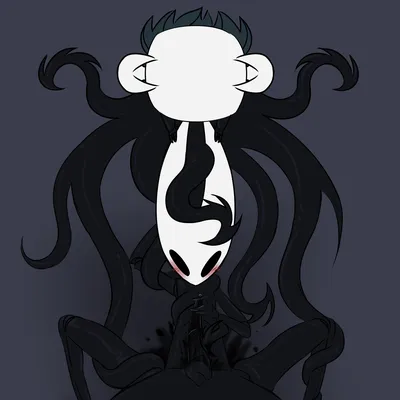 Hollow knight (character) - artwork by queenofdoom
