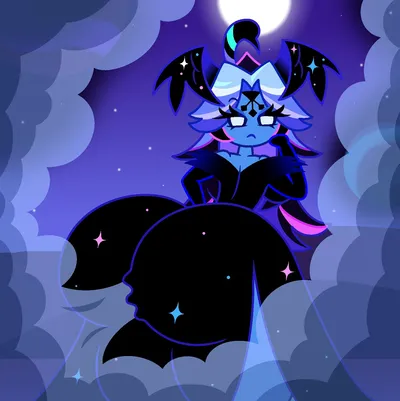 Black sugar swan cookie - artwork by czartheczar