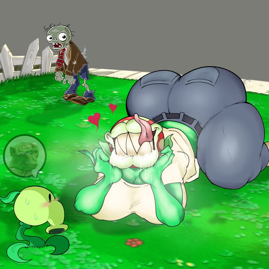 Peashooter (pvz) - artwork by elpapudraw