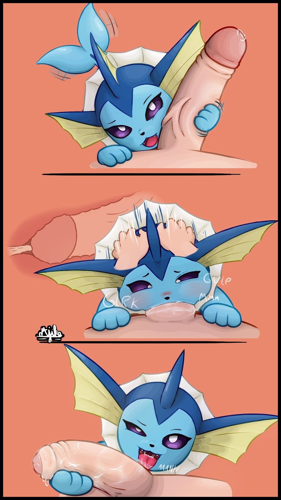 Eeveelution - artwork by majika
