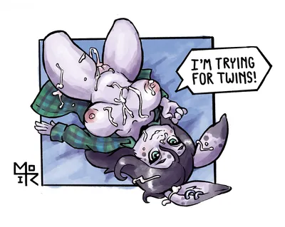 After sex, anthro - artwork by mouseofillrepute