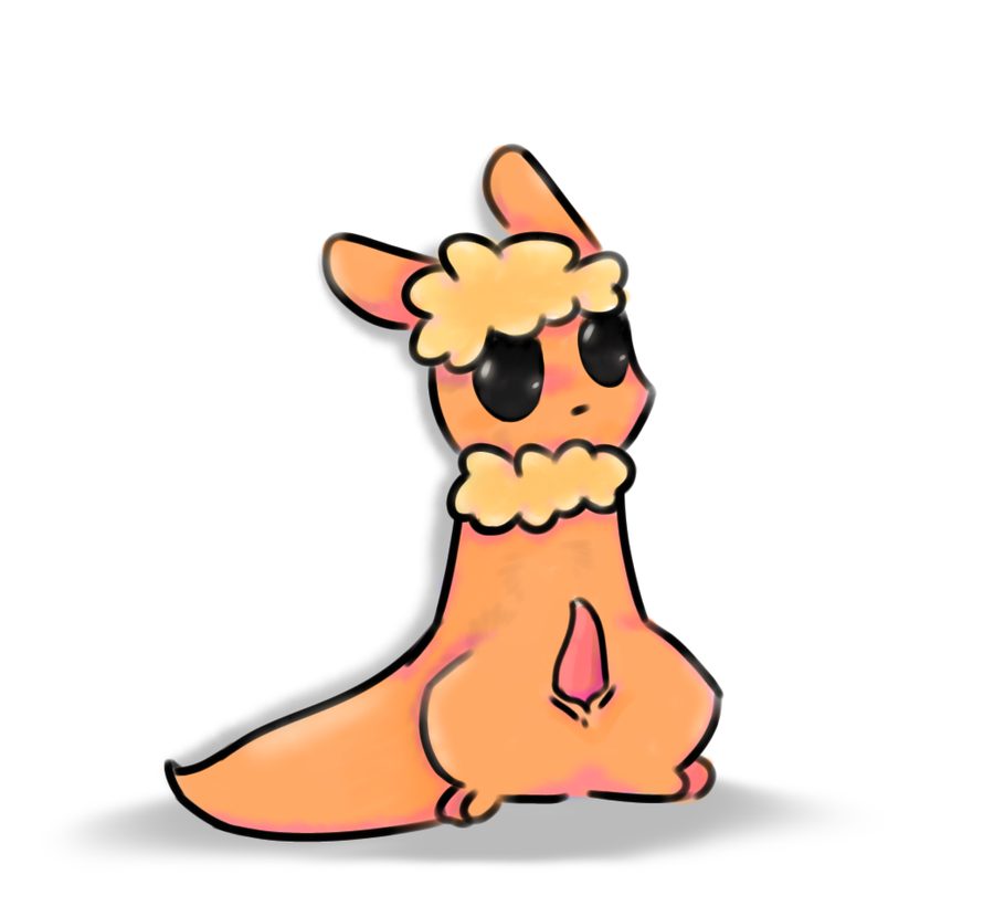 Slugcat - artwork by bot